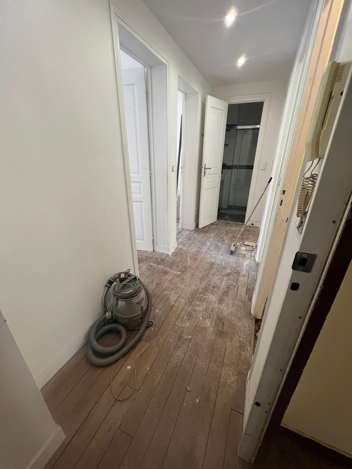 Couloir avant les travaux