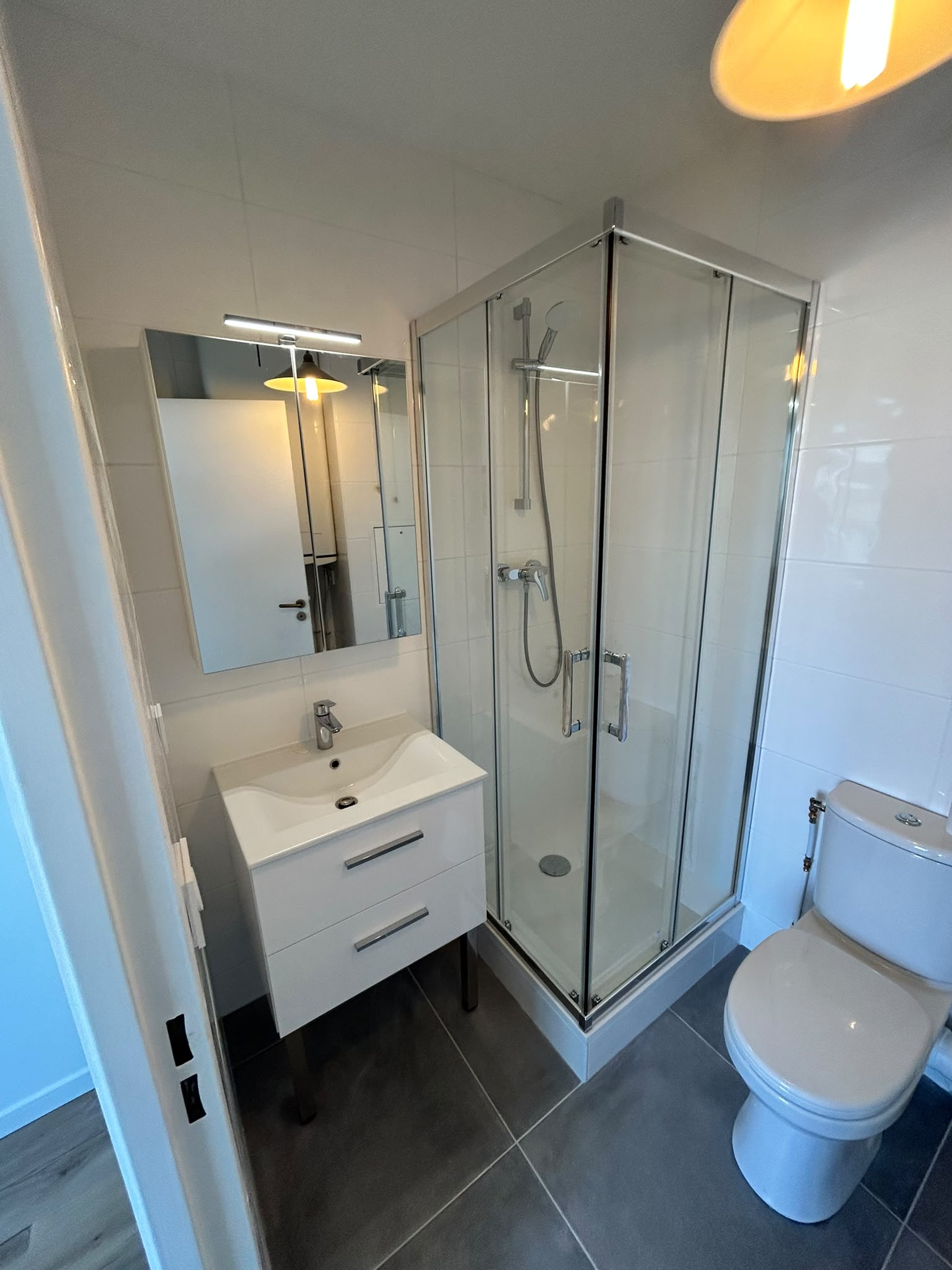Salle de bain après les travaux